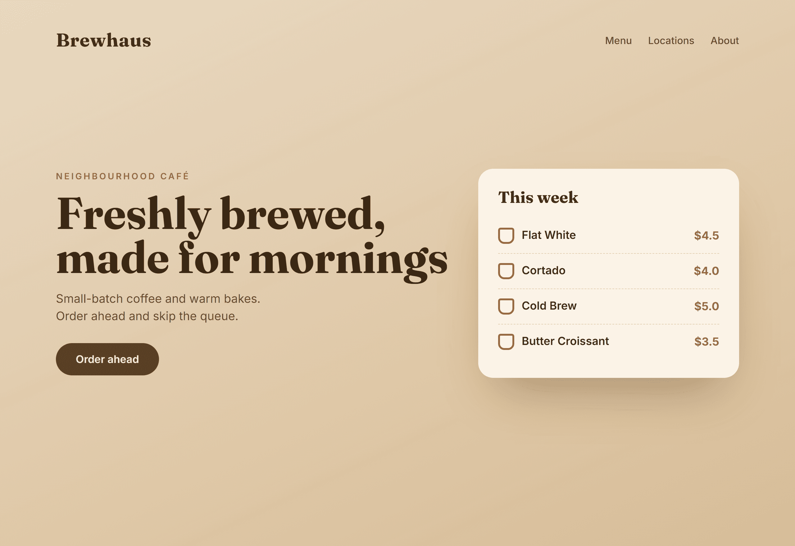 Brewhaus preview